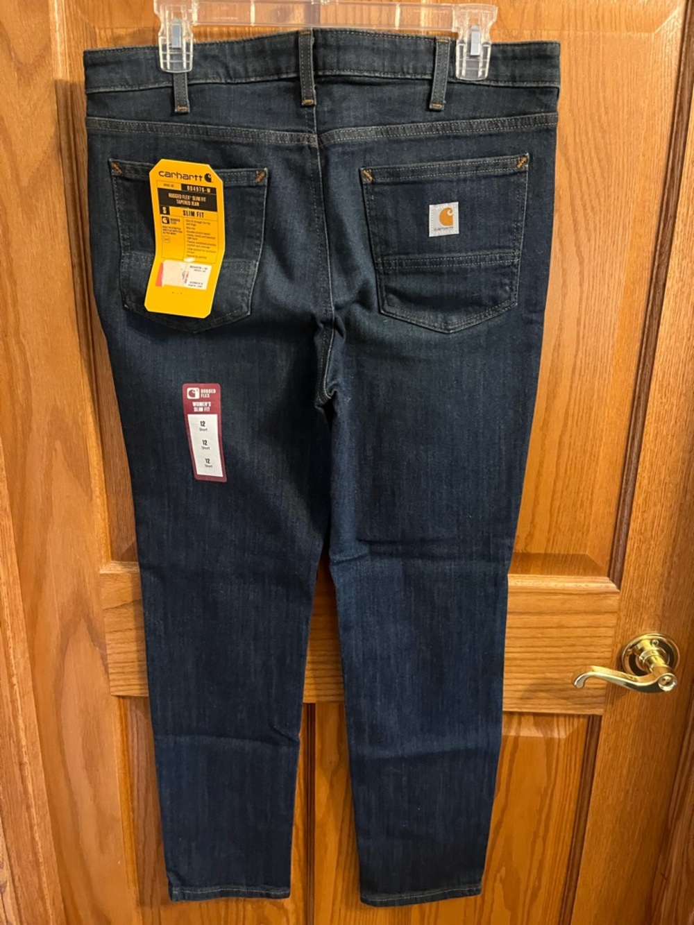 Carhartt Women's Dark Blue Slim Fit Jeans